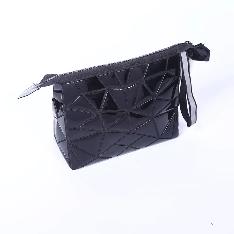 Issey Miyake решетки алмаза Косметическая Сумки Для женщин несессер чехол для