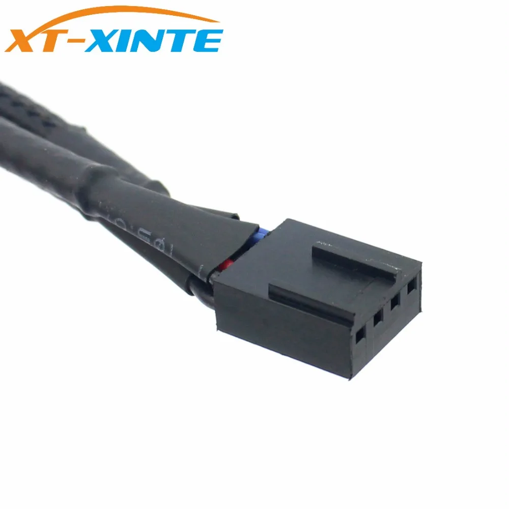4pin IDE К 3-портовому 4Pin охлаждающий вентилятор кабель питания сплиттера ПК