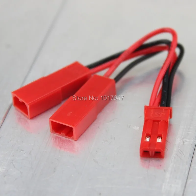 

1Pieces lot JST Y Adaptor 1 Male to 2 Female