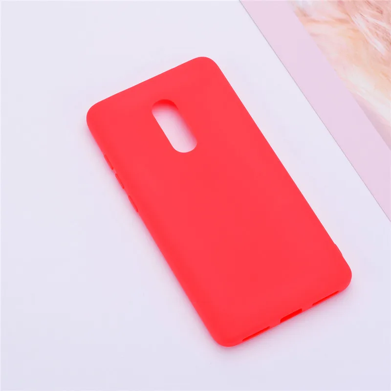 Red Для Xiaomi Redmi Note 4X Чехол Note 4 Чехол Мягкий силиконовый чехол для Xiaomi Redmi Note 4 4X Note 4 чехол для глобальной версии Coque Fundas - Цвет: Red
