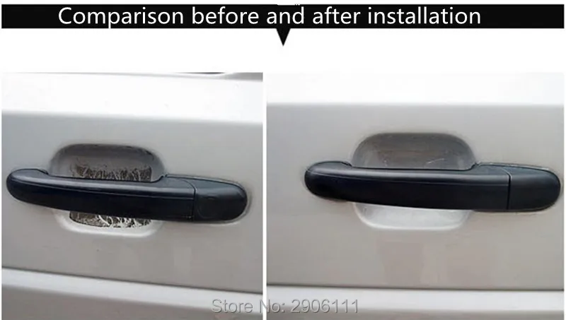 Наклейка на дверную ручку автомобиля 4 шт. защитная пленка для mazda 3 6 2 5 детской