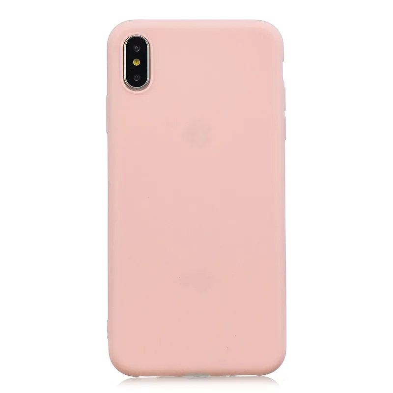 New Top Fashion Candy Colors Wine Soft Silicone Phone Cover Fundas Coque For iPhone 5 6 7 7plus 6s 6plus 8 8plus X XS MAX XR |