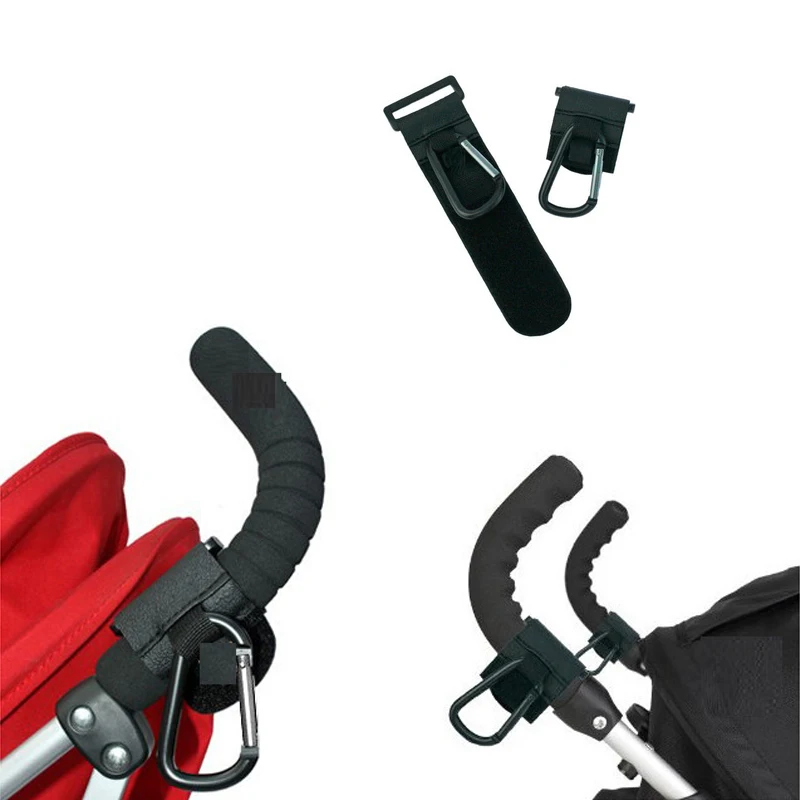 Gancho para cochecito de beb&eacute; reci&eacute;n nacido, gancho para bolsa de compras, accesorios para cochecito infantil, ganchos colgantes de Metal de alta calidad CL9004, 1 unidad-0