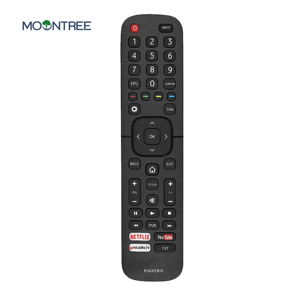 EN2X27HS сменный пульт дистанционного управления для Hisense smart TV с Netflix You Tube 43K300UWTS0100
