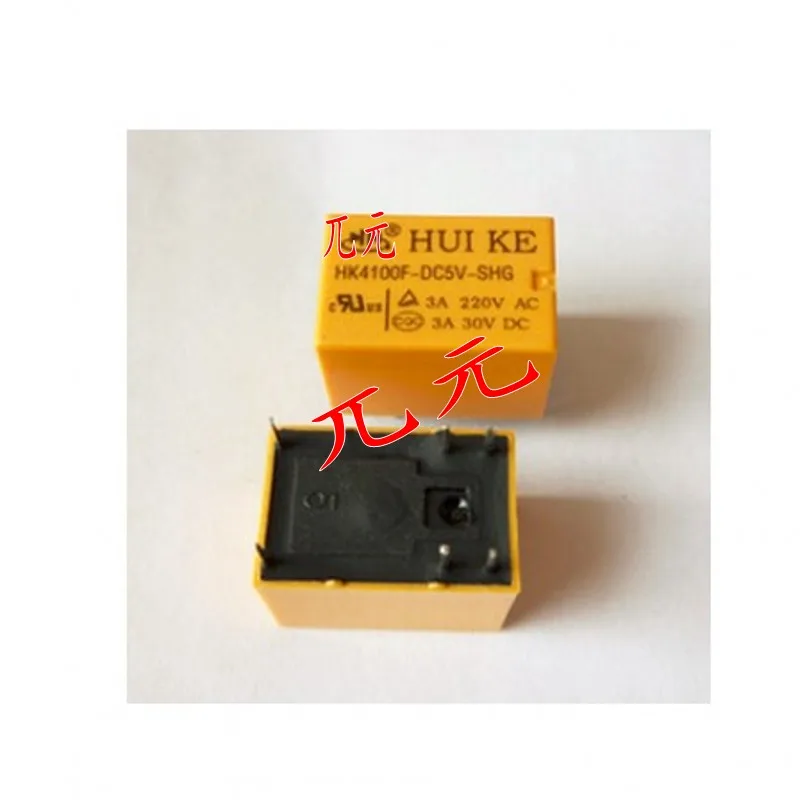 20 шт. новое оригинальное реле HUIKE HK4100F DC5V SHG 6PIN 3A 250VAC 30VDC|Аксессуары для батарей и ЗУ|
