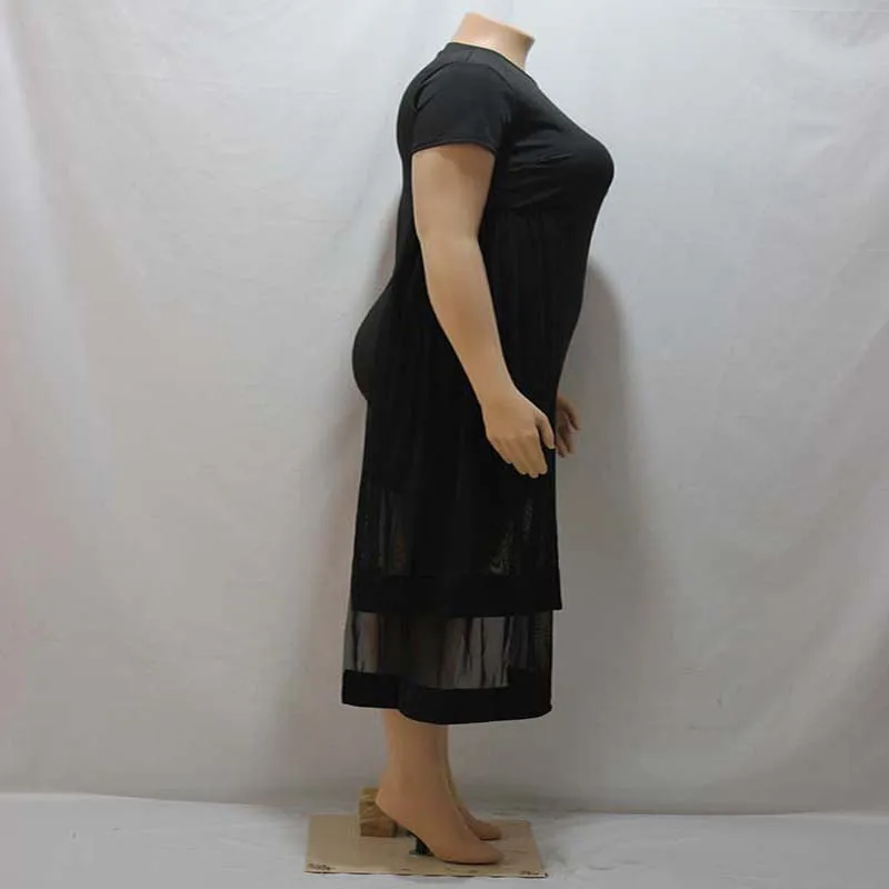 Женское облегающее мини платье в африканском стиле летнее Сетчатое лоскутное