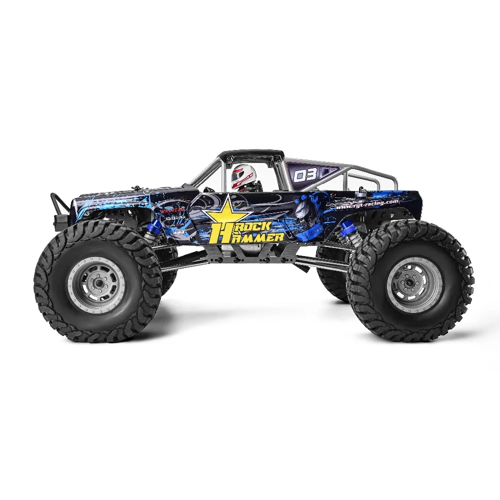 RGT Rc Гусеничный 1/10 4wd бездорожью гусеничные рок грузовик 4x4 Электрический
