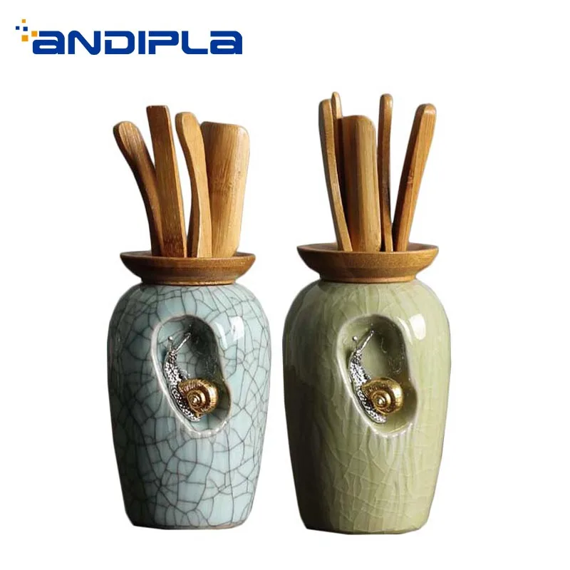 6 шт./лот чайная церемония шесть джентльменов для дома кунг фу чайный набор