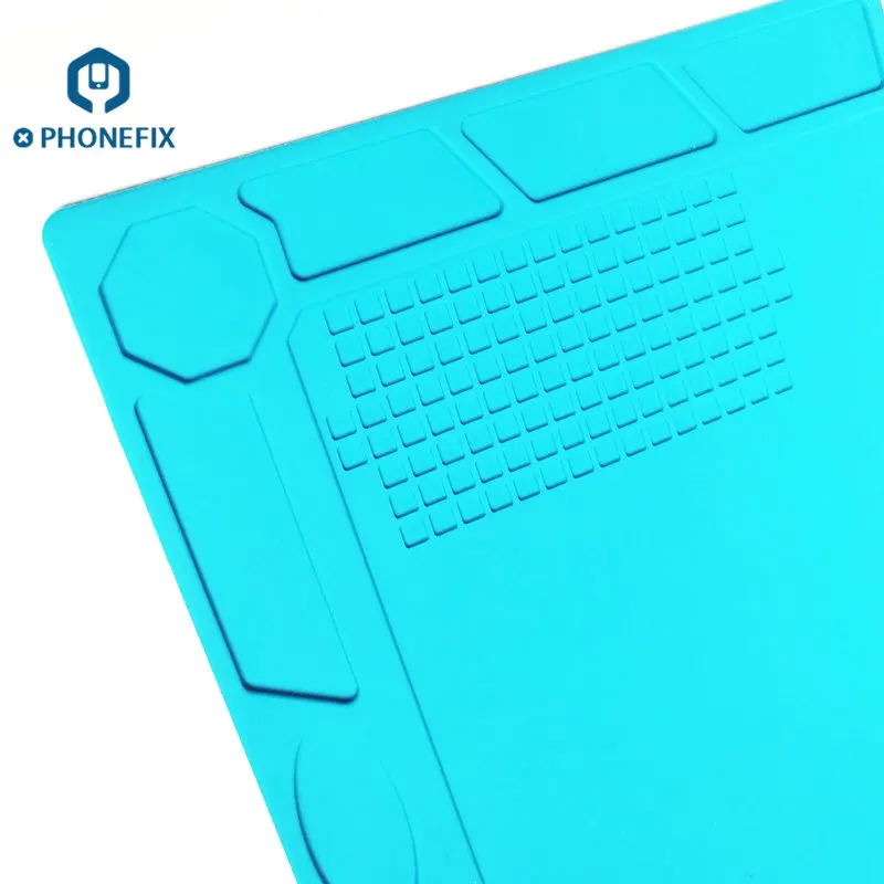 PHONEFIX 32x23 см Unversial Антистатическая теплоизоляция припой силиконовый коврик