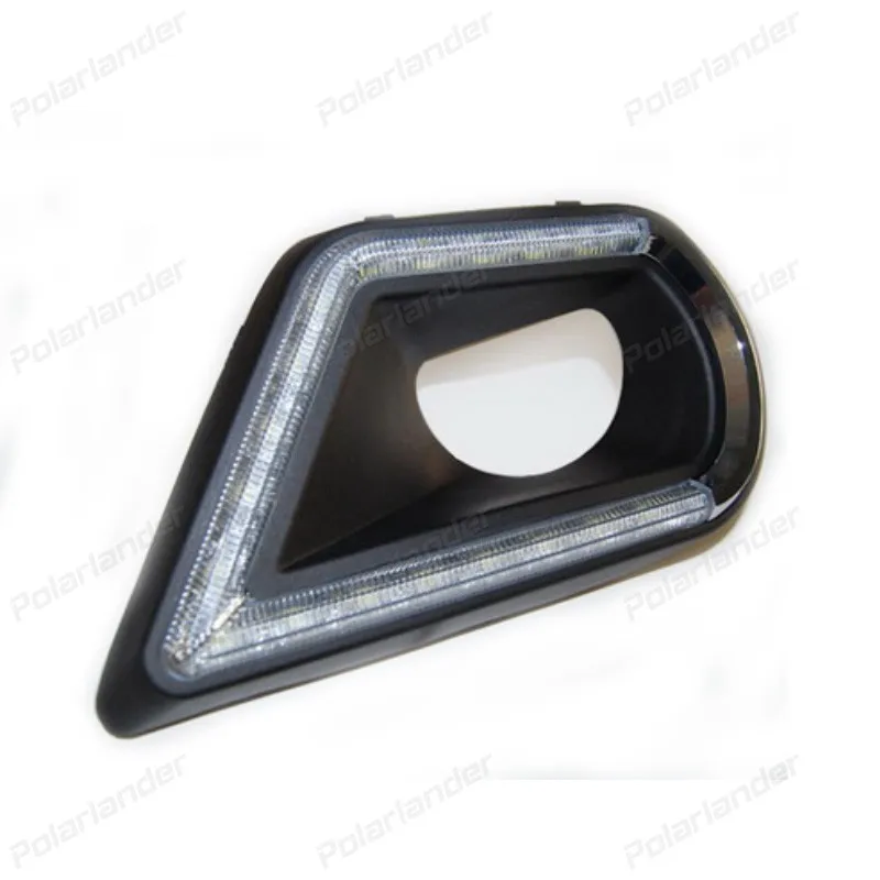 1 компл. drl автомобиль led свет дневные ходовые огни для s/ubaru f/orester 2013 2015 затемнения