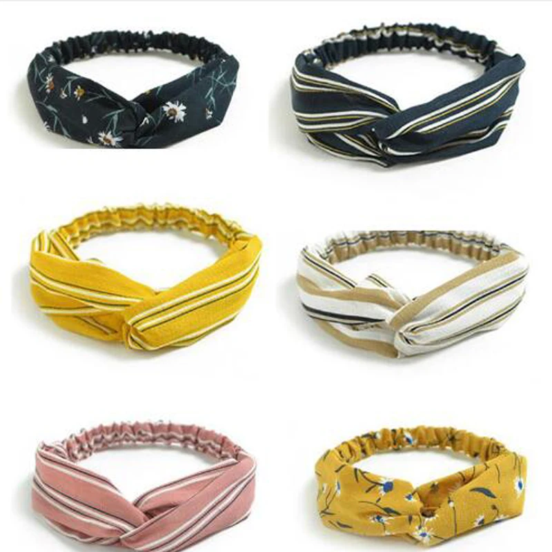 

1PC New Headwear Simple Headband For Women Cotton Black Elastic Headbands Girls Hair Strips Lady Elegant Hair Accessories
