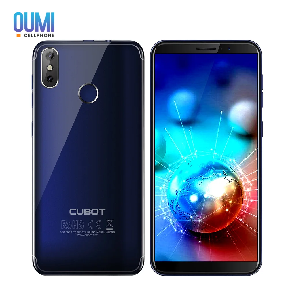 Cubot J3 PRO мобильного телефона Android GO 5 &quotMT6739 Quad core 1 ГГц ГБ + 16 13MP 2MP сзади камеры 2800 мАч