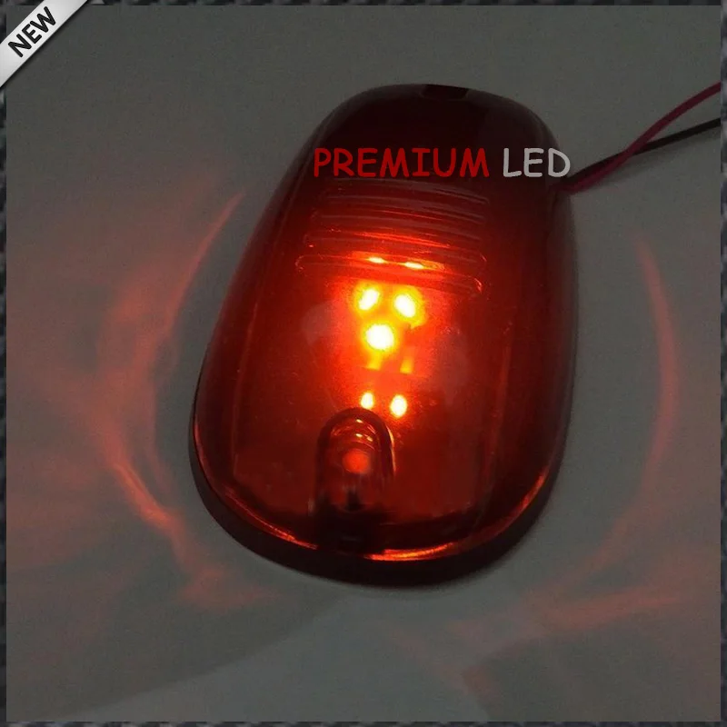 5 шт. Янтарный/красный/синий/голубой/белый Светодиодный Маркер для крыши кабины