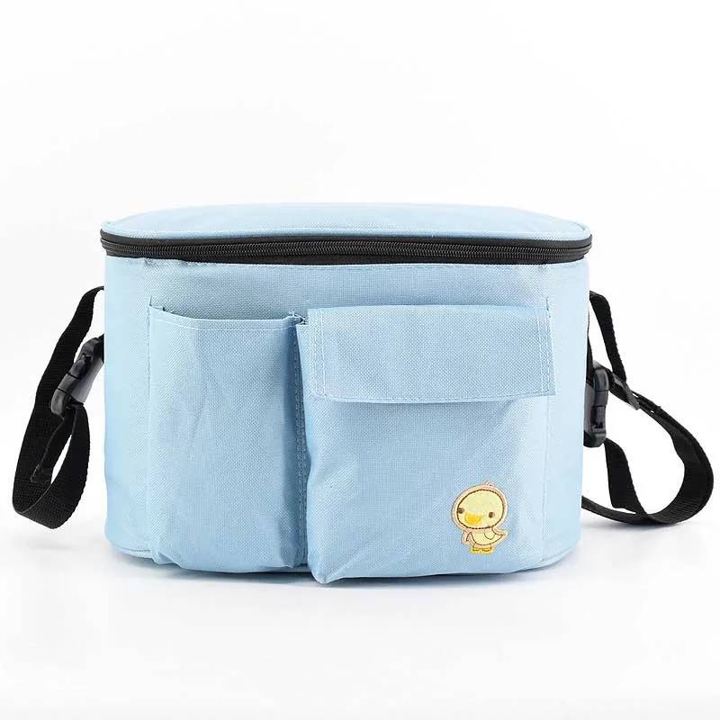 blue 1 Твердая Сумка для подгузников бутылка для детского молока изоляционные сумки Мумия сумка для хранения для детских вещей коллекция коляски Аксессуары Уход за ребенком - Цвет: blue 1