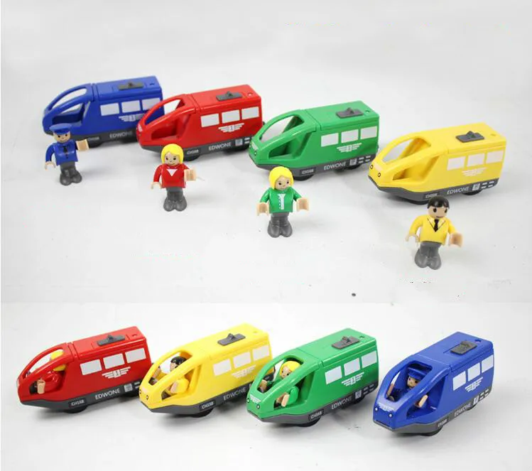 EDWONE Hot Sale Electric Train Toy Motorized Fit Mini Electronic For Kids Children Xmas Gifts | Игрушки и хобби
