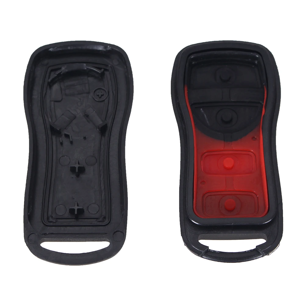 KEYYOU 3 кнопки дистанционного ключа автомобиля оболочки чехол Fob для Nissan Armada Xterra