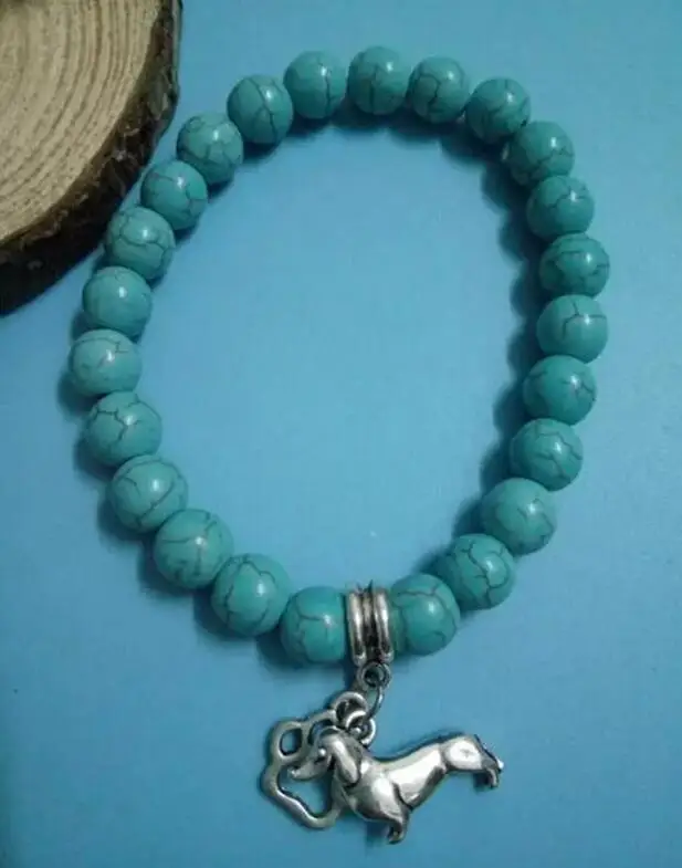 1 шт. браслеты-талисманы с изображением собаки и таксы | Украшения аксессуары