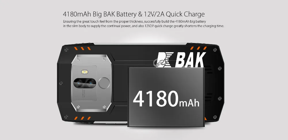 Blackview BV9000 смартфон с 5 7 дюймовым дисплеем ОЗУ 4 Гб ПЗУ 64 ГБ 18:9 4180 мАч Android 1 NFC|blackview