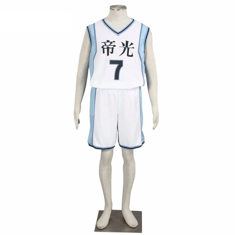 Ainclu бесплатная доставка костюм на Хэллоуин Kuroko no Basuke Teiko School #7 Midorima Shintaro