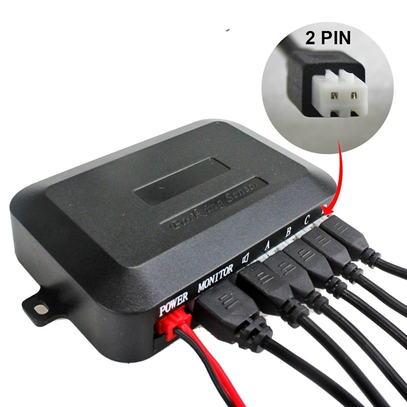 Новый Видимый двухъядерный процессор автомобильный Видео парковочный датчик