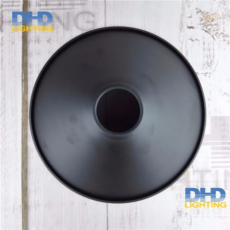 D220mm* H85mm E27 абажур лампы черный готовой клетки Эдисона абажур
