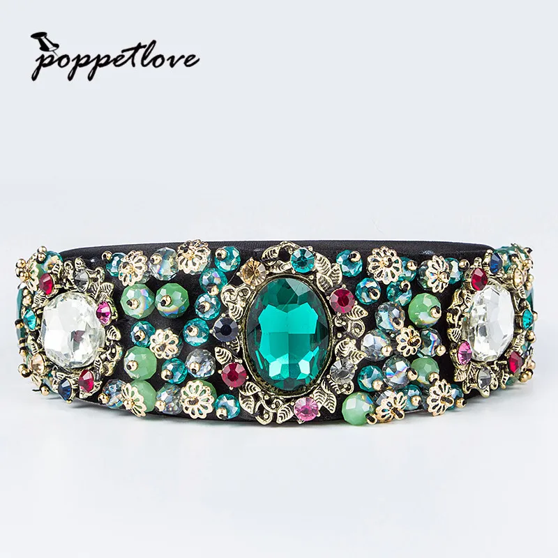 Женская повязка на голову с кристаллами|head piece|crystal hair accessorieshair crystal accessories |