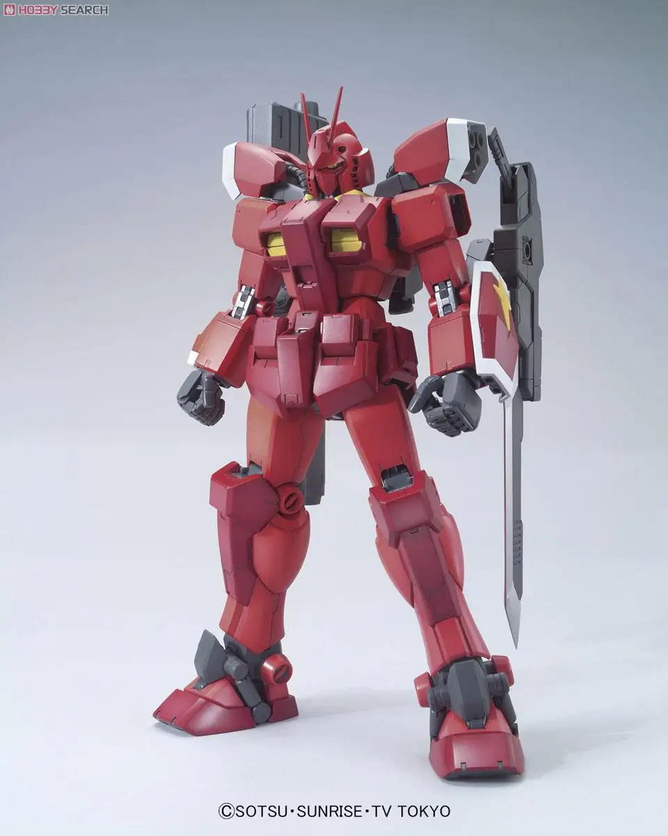 Bandai GUNDAM 1/100 MG GUNDAM удивительные красные воин мобильный костюм сборки модель Наборы фигурки Детские игрушки