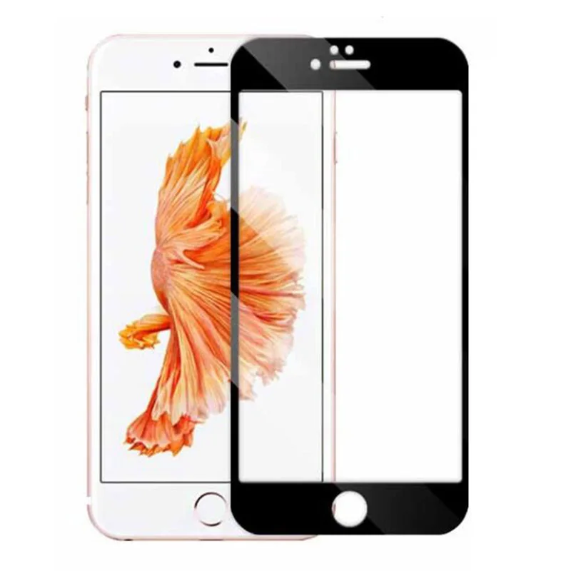 С уровнем твердости 9H Взрывозащитная пленка из закаленного стекла для iPhone 6 6S 7 Plus