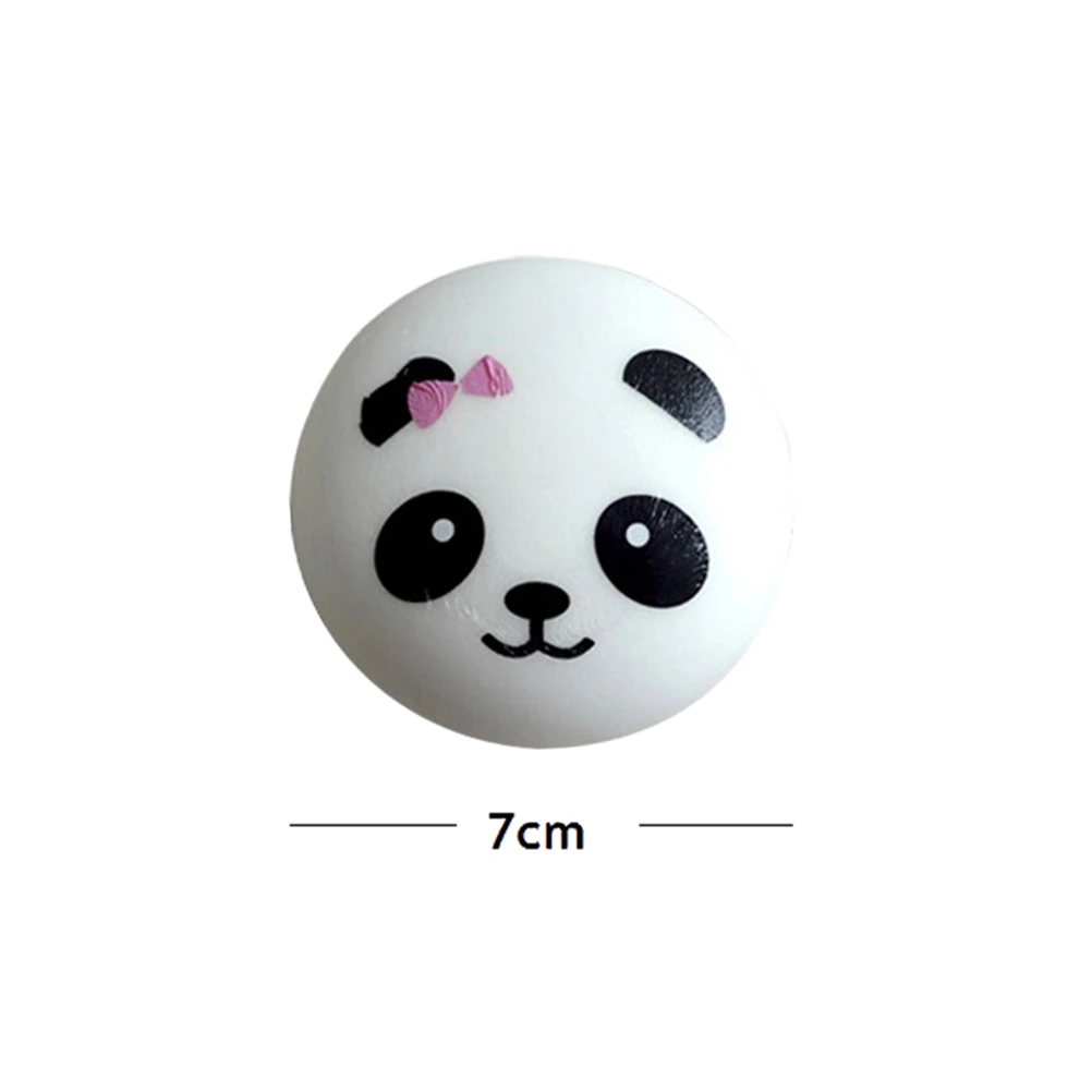 Jumbo Panda медленно поднимающиеся амулеты Kawaii булочки хлеб сотовый телефон