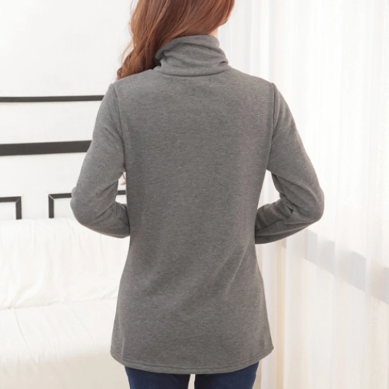 Зимняя одежда для кормящих мам OkayMom бархатная теплая грудного вскармливания