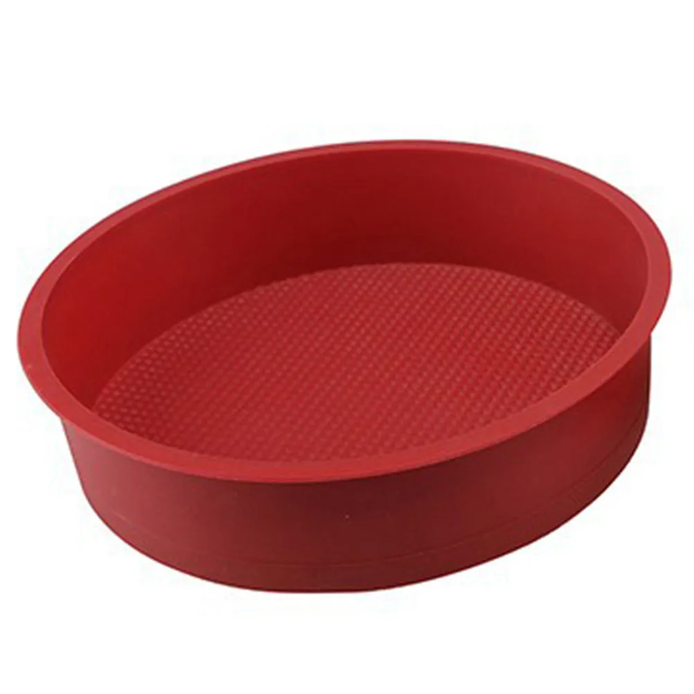 Pastry Baking Tray Mould Stencil Kitchen Bakeware For Party 3D Round Form Silicone Mold Cake Pan Muffin Decorating Tools |