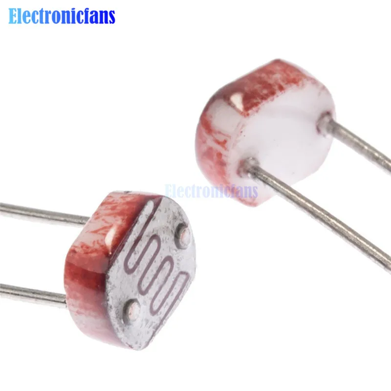 50 шт. LDR фотосветильник фоторезистор чувствительный 5528 GL5528 | Электронные