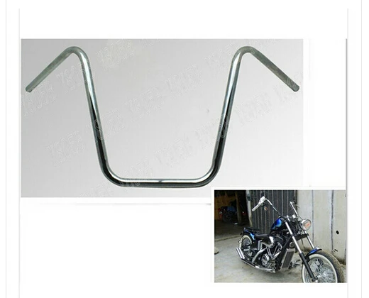 Хромированные мотоциклетные руль для Honda Shadow Spirit Sabre Aero ACE Steed VLX 400 600 1100 DLX VTX1300 1800