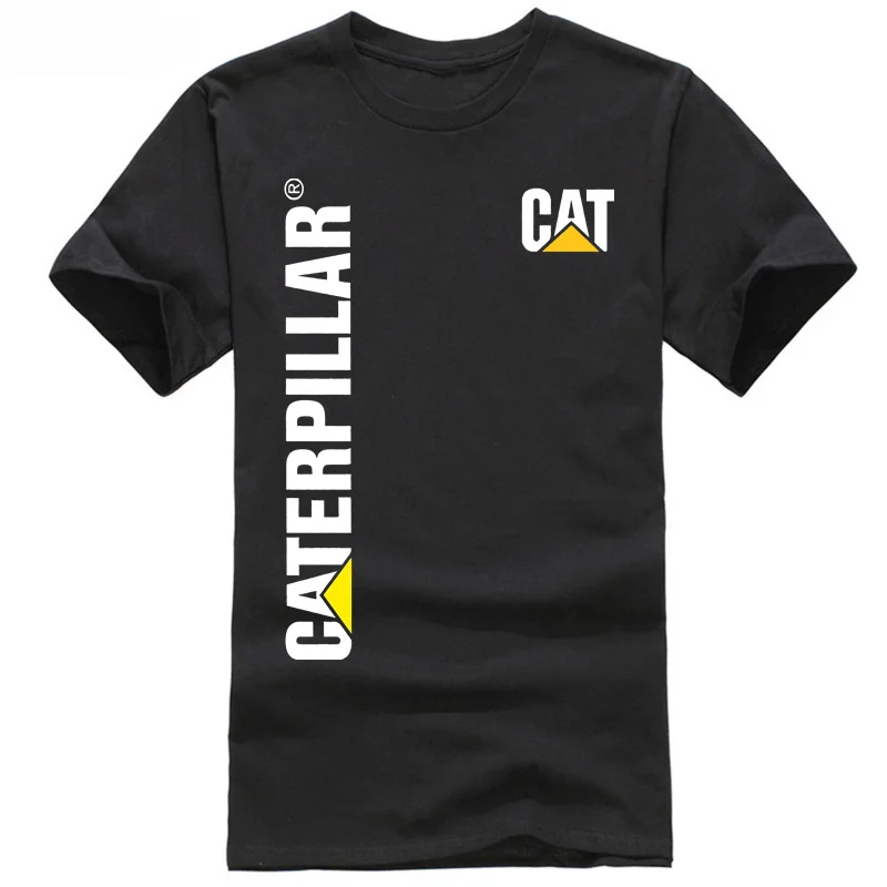 Для мужчин s футболки Мода 2018 НОВЫЙ Caterpillar CAT хлопок комфорт торговой марки