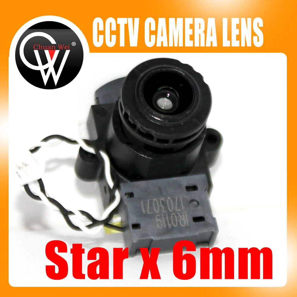 Объектив Starlight 6 мм + IR CUT 93 7 градусов F1.5 1/3.2 дюйма объектив M12 для CCTV 720P/1080P ip камера