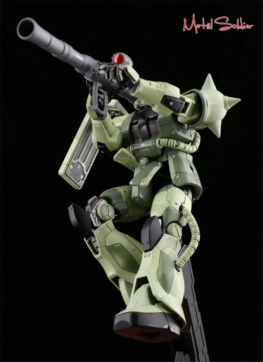 Comic Club MS металлический солдат MB 1/100 металлическая сборка gundam green zaku II сплав робот Высокое качество фигурка