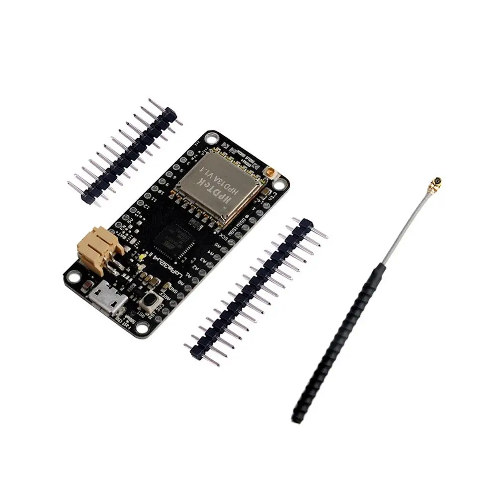 

LoRa32u4 II Lora Development Board 868mhz 915 MHz IOT Module LiPo SX1276 HPD13 with GSM IPX IPEX 1.13 UF.L Antenna