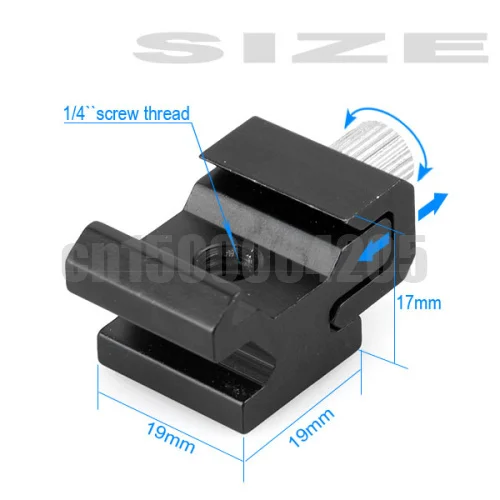 Крепление-адаптер для горячего башмака металлический держатель вспышки камеры