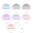 Тонкие многофокальные оптические линзы Chashma, Бесплатная форма, рецептурные линзы с индексом 1,67 градиента, цветные линзы с прогрессивным оттенком