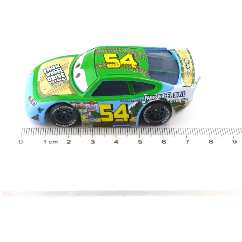 Disney Pixar Cars No.54 искусственный Руль 1:55 литье под давлением металлический сплав