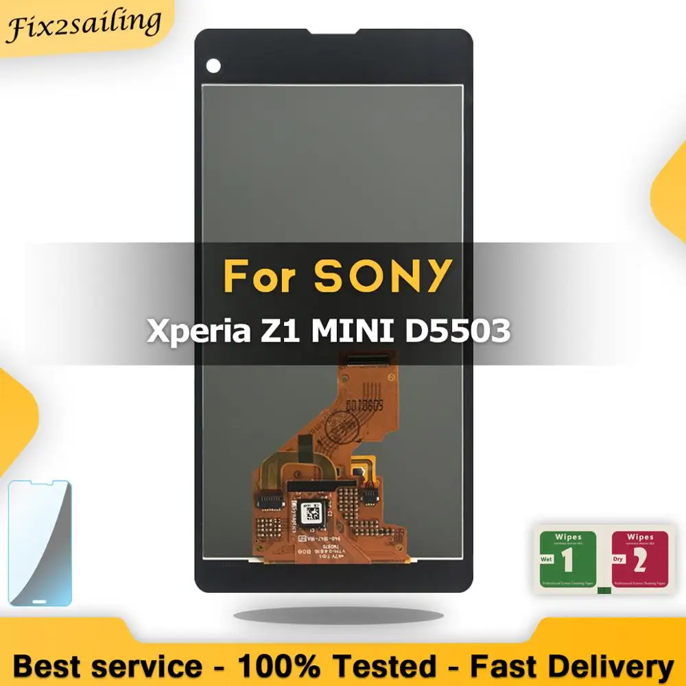 ЖК-дисплей для Sony Xperia Z1 сенсорный экран Compact M51w Mini D5503 сменный дигитайзер в сборе
