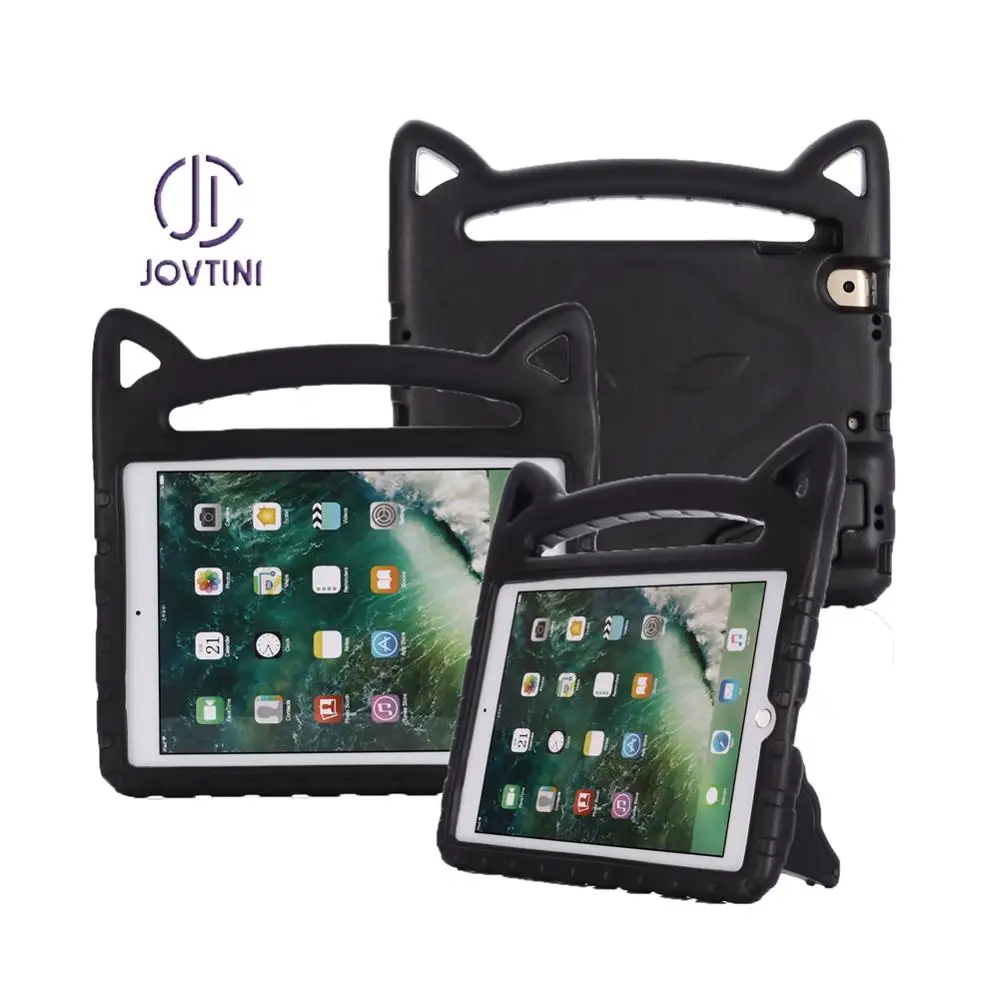 EVA безопасный ударопрочный чехол для iPad 2017 2018 air air2 pro 9 7 кошачьи уши полный корпус