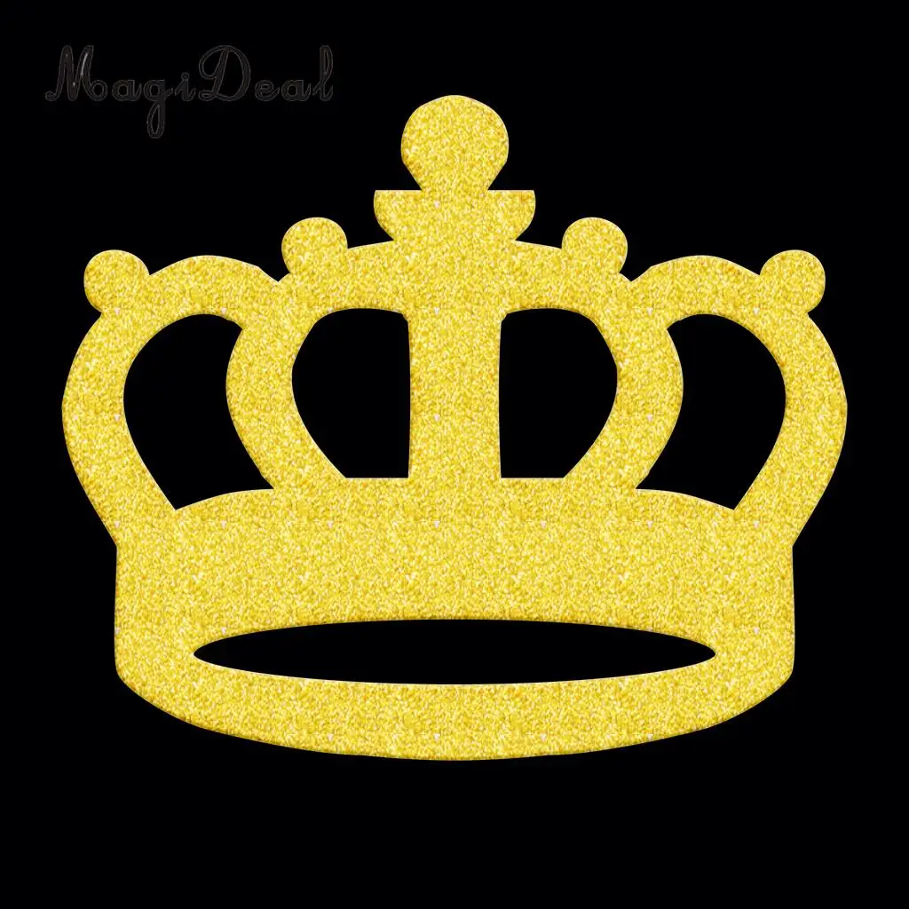 Набор из 20 шт. блестящих топперов для торта в виде короны принцессы сделай сам