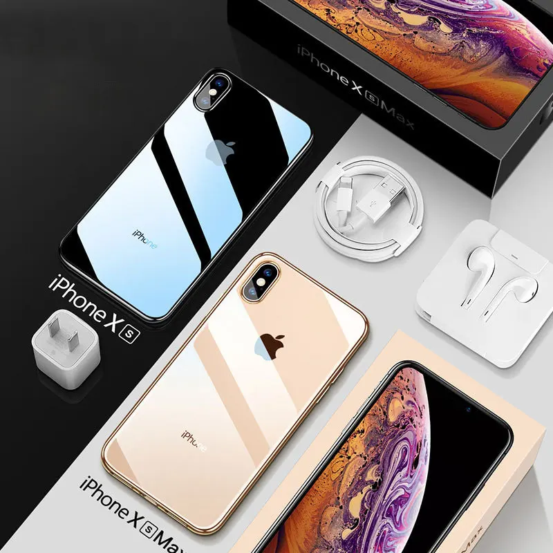 Чехол для Телефона iPhone 6 Deluxe зеркальный чехол 8 S силиконовый 6S 7 Plus X 10 XR XS Max Coque |