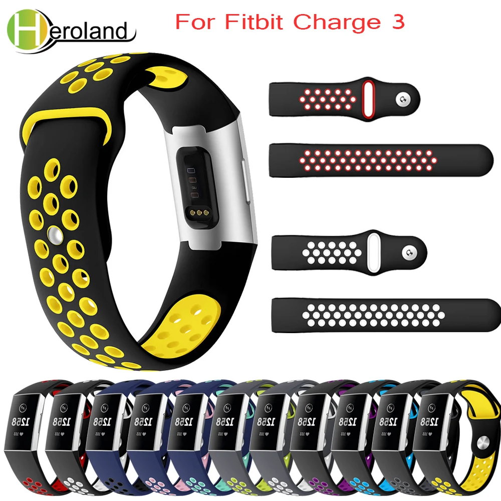 Ремешок для Fitbit Charge 4 спортивный сменный аксессуар fitbit charge 3 Смарт часы браслет из