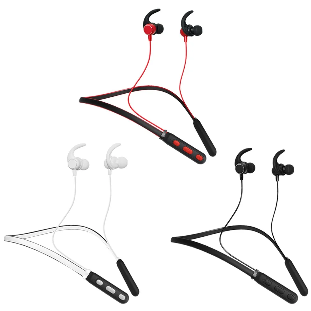 Высококачественные спортивные шейным-вкладыши гарнитура Bluetooth Беспроводной бас