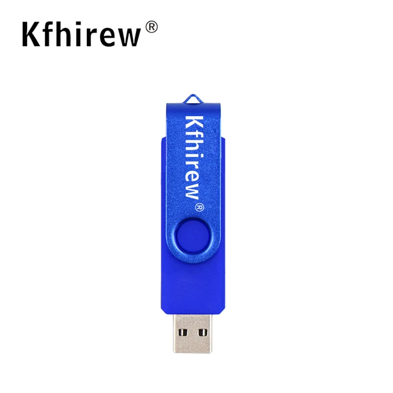 OTG флэш накопитель USB металлический 64 ГБ для телефона/ПК Флэшка 8 внешнее