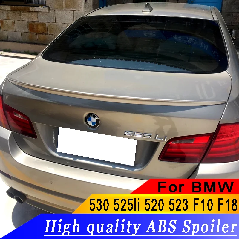 Универсальный Высококачественный спойлер из АБС-пластика для BMW 530 525li 520 523 F10 F18