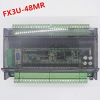 high speed fx3u 48mr48mt 24 input 24 output 6 analog input 2 analog output industrial control board with rtu can communication