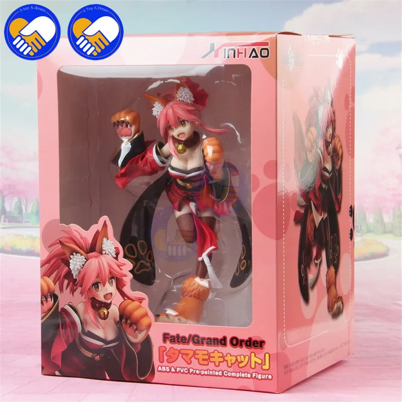 Fate/Grand Order tamamo no Mae Cat-Pad Ver ABS &amp PVC предварительно окрашенная полная фигурка
